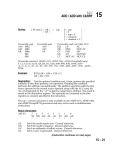 ADSP-2100 Family User`s Manual, Instruction Set Reference