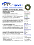 HTS Express - Hi-Tech Software, Inc
