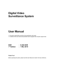 Digital Video Surveillance System User Manual