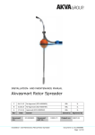 Installation and Maintenance Manual Rotor Spreader