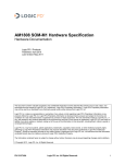 AM1808 SOM-M1 Hardware Specification