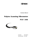 Polytec Scanning Vibrometer PSV 300