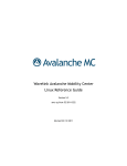 Wavelink Avalanche Mobility Center Linux Reference Guide