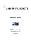 PolyScope Manual Version 3.0 (rev. 15167)
