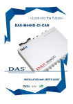 installation and user`s guide – das m44hd-ci-can