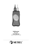 VoltScanner MI 2130 User Manual