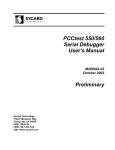 PCCtest 560 User`s Manual