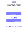 CM/ECF Attorney Manual - United States Court of Appeals for the