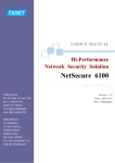 NetSecure 6100 User Manual