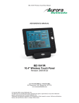 IBZ-1041W 10.4`` Wireless Touch Panel