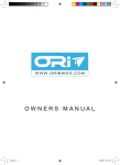 OWNERS MANUAL