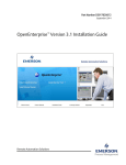 OpenEnterprise™ Version 3.1 Installation Guide