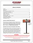 User manual for graphic reader board