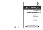 PDF Manual. - Premier Range
