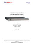 Rack-Mount Receiver Analyzer User Manual, Rev. 2.0.4