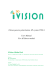 iVision 3D User Manual for Barco