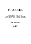 PICQUICK User`s Manual