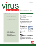 July 2008  - Virus Bulletin