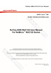 NuTiny-SDK-NUC122 User Manual For NuMicro NUC122