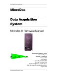 MicroDas III - School of Physics