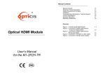 M1-2R2H-TR User Manual - AV