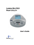 Lambda Bio XLS Print Utility User`s Guide