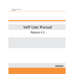 VoIP Gateway User Manual R4-5