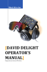 DAVID Delight Operator`s Manual