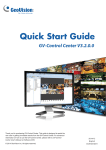 GV-Control Center Quick Guide(CCSV3200-QG-A-EN).