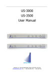 US-3000 US-3500 User Manual