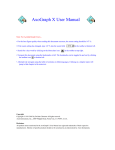 AxoGraph X User Manual