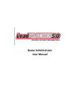 Dealer Administrator User Manual