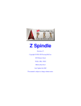 Z Spindle - Newing