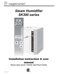 Steam Humidifier SK300 series