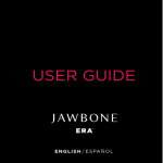 Jawbone Era Manual