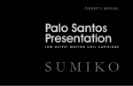 Palo Santos Presentation