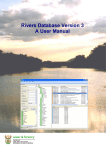 Rivers Database Version 3 A User Manual