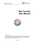 Spb Traveler User Manual