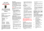 User manual ComBi-D3 - SaluTron Messtechnik GmbH