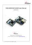WIZ140SR/WIZ145SR User Manual