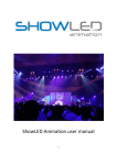 ShowLED Animation user manual