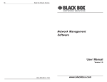Network Management Software User Manual