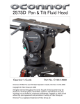 2575D Pan & Tilt Fluid Head