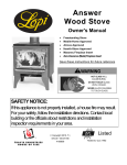 Answer Wood Stove