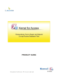 User`s Guide - Kernel Data Recovery