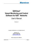 N2KView ® Vessel Monitoring and Control Software User`s Manual