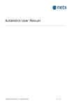 AvtaleGiro User Manual