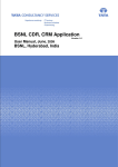 BSNL CDR, CRM Application