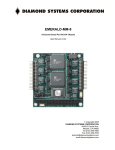 Emerald-MM-8 Manual - Diamond Systems Corporation