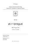 XML Prague 2011 Conference Proceedings